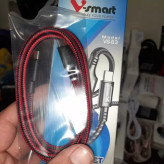 کابل شارژ65واتی Vsmart دوسرType C کنفی اورجینال پکدار