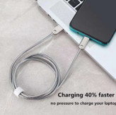 کابل تبدیل USB به microUSB مدل HSH60 طول 1.2 متر