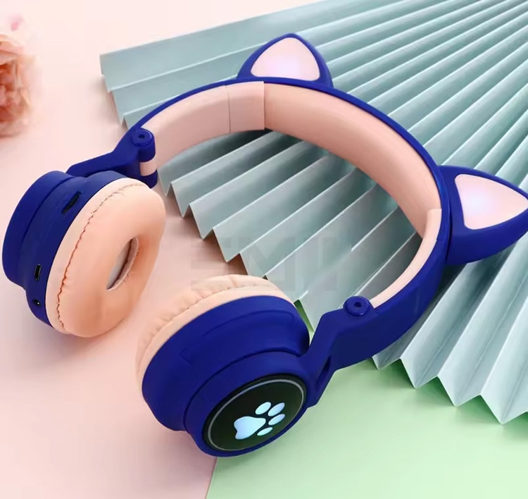 هدفون وایرلس مدل KT-43 گربه ای اورجینال