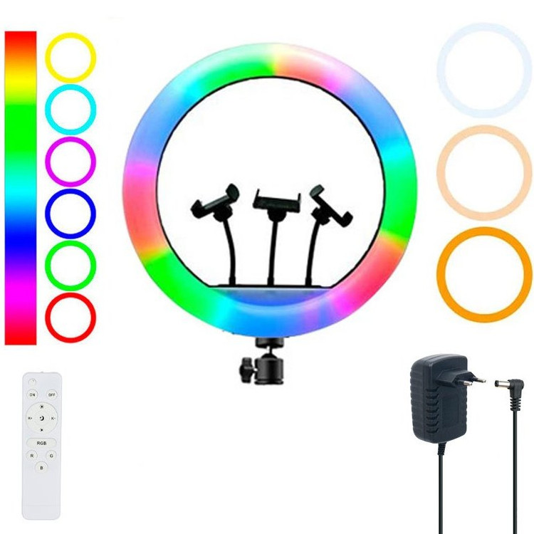 رینگ لایت مدل 3D-56 با پایه اصلی