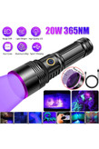 چراغ قوه UV مدل 20 وات LED شارژی بار آمازون پر قدرت