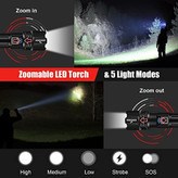 چراغ قوه تاکتیکال(Shadowhawk(500000Loman مدل XHP70.2بار آمازون