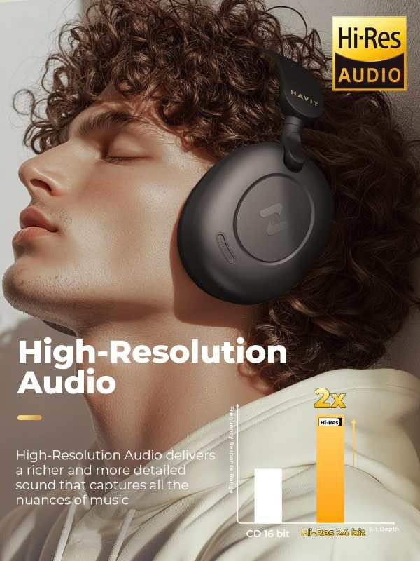 هدفون وایرلس حرفه ای Havit H655BT ANC