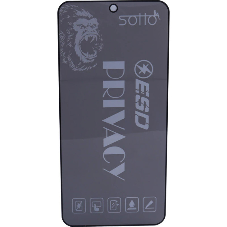 گلس پرایوسی آنتی استاتیک Sotto سامسونگ Galaxy S25 FE