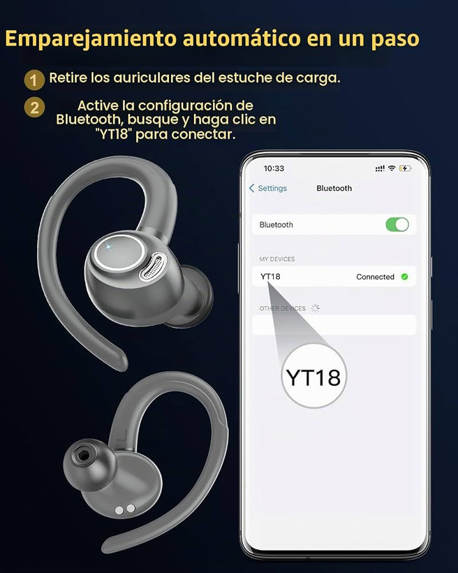ایرپاد حرفه ای Jesebang مدلYT18 اسپورت ENC بار آمازون اوپن باکس