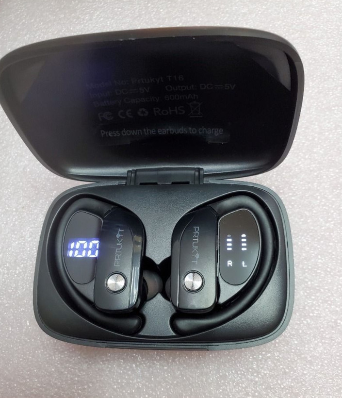 ایرپاد Prtukyt T16 True Wireless اسپورت بار آمازون اوپن باکس