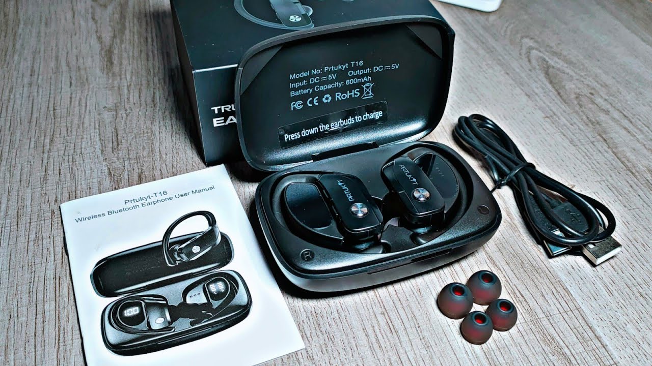 ایرپاد Prtukyt T16 True Wireless اسپورت بار آمازون اوپن باکس
