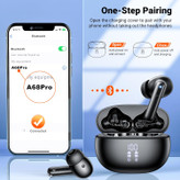 ایرپاد مترجم اورجینالA68 Pro برندVEKJ بار آمازون با فناوریENC