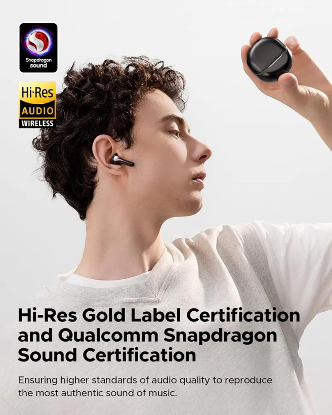 ایرپاد اورجینالSOUNDPEATS Air5 با فناوری اسنپدراگون Sund