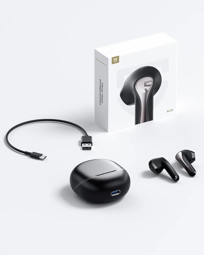 ایرپاد اورجینالSOUNDPEATS Air5 با فناوری اسنپدراگون Sund