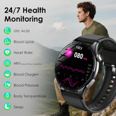 ساعت هوشمند Marsyu ET458 با عملکردECG/HRV بار آمازون